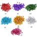 Colorful Hair Lichen Beads - 100 Pearl Cuffs for Styling | 7 Vibrant Colors | Decorative Accessories for Hair - Buy Online on GoSupps.com