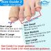 Chiroplax Toe Tubes Sleeves Protectors (3 Pack Large) | Fabric & Gel Lining | Bunion Hammer Toe Callus Corn Blister Relief - Buy Online on GoSupps.com