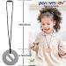 Panny & Mody Chewing Chain Necklace for Boys & Girls - Sensory Chewable Jewelry & Silicone Bite Ring for Autism & ADHD | Gray - Buy Online on GoSupps.com
