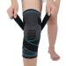 NTRH Knee Brace for Arthritis ACL and Meniscus Tear Adjustable Knee Sleeves for Sports Knee Support for Men and Women (single) Blue-3XL