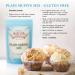 Gluten Free Muffin Mix Plain Muffin Mix 440g Makes 6 Large Muffins 100% GF Muffin Mix Made in Canada by Arva Flour Mills - Buy Online on GoSupps.com
