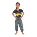 Lofbaz Children Hippy Thai Harem Aladdin Pirate Kids Pants Bohemian Baggy Colorful 8-9 Years Elephant Teal Green