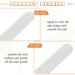 Grit Nail Buffers Files 100/180 - 100 Pcs Double Sided Emery Board for Manicure Pedicure - Nail Buffering Fingernail Files for Home Salon Supplies - Buy Online on GoSupps.com