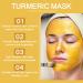 Turmeric Clay Mask - Face Masks Skincare - Hydrating Face Mask for Dark Spots - Even out Skin Tone Face Care - Vitamin C Clay Face Mask Control Oil and Refining Pores - Buy Online on GoSupps.com
