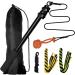 Zttark Dog Flirt Pole Interactive Toy for Chase and Exercise - Durable Teaser Wand for Small, Medium, Large Dogs - Buy Online on GoSupps.com