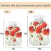 NAANLE Poppy Flowers Transparent Hot Water Bottle 2L - Pain Relief for Cramps Heat & Cold Therapy - Buy Online on GoSupps.com