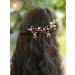 Gracewedding Bridal Rose Gold Crystal Hair pins Women Headpiece Wedding Hair Accessories-Bridal Hair Accessories Vintage Wedding Hair Jewelry for Party and Evening - Buy Online on GoSupps.com