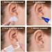Anzero 2 Pcs Disposable Sterile Ear Piercing Kit with Painless Gun Tool & Hypoallergenic Ear Studs - Buy Online on GoSupps.com