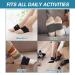 Maziky Plantar Fasciitis Arch Supports for Women - Orthotic Compression Sleeve with Thicken Pads for Flat Feet - Foot Arch Support for Men and Women - Adjustable Brace (1 Pair, Black) - Buy Online on GoSupps.com