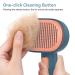 Self-Cleaning Cat Brush for Short-Haired Cats | Aumuca Pet Hair Brush - Removes Mats & Loose Fur (Green) - Buy Online on GoSupps.com