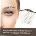 Healeved 42 Pcs Eyebrow Stickers Instant Transfer Eyebrows 3d Eyebrows Stickers Fake Eyebrows Hair Soy Ink - Buy Online on GoSupps.com