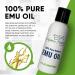 100% Pure Organic Emu Oil - Hair & Body Oil for Healing Pain Relief & Hair Growth | Premium Quality | 2 Fl. Oz - Buy Online on GoSupps.com