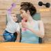 Silicone Baby Dumbbell Teether Weight Rattle Toy - Perfect Gift for Boys and Girls - Buy Online on GoSupps.com