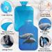 2L Delphin Hot Water Bottle - Pain Relief for Menstrual Cramps & Cold Feet | PVC Warming Bag for Heat Therapy & Ice Compression | International Shipping - Buy Online on GoSupps.com