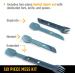UCO 6-Piece Camping Mess Kit: Bowl, Plate, Camp Cup, and Switch Spork Utensil Set in Blue - Buy Online on GoSupps.com
