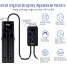 Hygger 800W Titanium Steel Aquarium Heater for Fresh Water - Submersible with Thermometer and LCD Display - Ideal for 120-180 Gallon Tanks - Buy Online on GoSupps.com