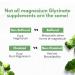 Pure Magnesium Glycinate Capsules - Non-Buffered 350mg Elemental Magnesium Supplement - Chelated High Absorption & Purity Magnesium Complex - Made in USA - Buy Online on GoSupps.com