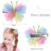 10PCS Mini Butterfly Hair Clips - Colorful Tulle Mesh Hair Bow Pins for Girls & Women | Oaoleer Hair Barrettes for Wedding, Halloween & Cosplay - Buy Online on GoSupps.com