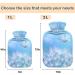 NAANLE Hot Water Bottle with Cover - Pusteblume Butterfly Design | 1L for Menstrual Cramps Relief & Heat Therapy | International Shipping Available - Buy Online on GoSupps.com