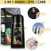 Black Hair Dye Shampoo 3 in 1 for Men & Women - Natural Gray Hair Coverage | 16.9 Fl Oz (500ML - Buy Online on GoSupps.com