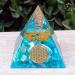 Pyramid Orgon Crystal Energy Tower 6cm - Natural Healing Reiki Chakra Stone for Home Office - Buy Online on GoSupps.com