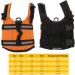 Reflective Dog Life Jacket for Small Dogs (0-3 kg) - Size XXS Orange | Safe & Stylish Water Safety Gear - Buy Online on GoSupps.com