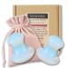 This Hippie Girl Gua Sha Mushroom Set Jaw Sculpting Tools Opalite Stone Facial Toning and Yoga Sculpt Massage Tool 2 Gua Sha Mushrooms for Skin and Facial Treatment Opal Facecare Tools