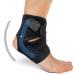 ZOYER Ankle Brace for Sprained Ankle Adjustable Ankle Support for Women and Men Ankle Stabilizer with Dual Metal Spring Support Suitable for Running Basketball Volleyball Injury Recovery (S/M) Small/Medium (Pack of 1)