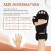 Resting Hand Splint | Full Hand Brace with Finger Support | Ideal for Stroke Rheumatoid Arthritis & Finger Contractures | Left/Right Hand Fit | M Mesh M - Buy Online on GoSupps.com