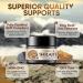 Pure Himalayan Shilajit Resin 50g - Organic with 85+ Trace Minerals & Fulvic Acid - Buy Online on GoSupps.com
