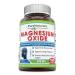 Pure Naturals Magnesium Oxide Supplement - 500 mg 180 Capsules- Supports Nervous System* -Supports Nervous Production* -Promotes Heart Bone & Digestive Health*