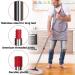 Qulable Spin Mop Replacement Handle - Adjustable 4-Section Stick for O-Cedar & EasyWring Mops - Red - Buy Online on GoSupps.com