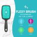 Curl Keeper Flexy Brush - Turquoise | Detangle & Clump Curls - Buy Online on GoSupps.com