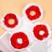 AOVNA 6 Pieces Christmas Hair Scrunchies Red Velvet Scrunchies with White Faux Fur Edge Elastic Hair Scrunchies Classic Christmas Hair Scrunchies - Buy Online on GoSupps.com