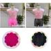 Girls' Sparkle Dance Gymnastics Shorts - Set of 2 | Kids Athletic Wear 5T - Buy Online on GoSupps.com