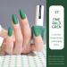 TBeautfave Matte Nail Varnish Green Nail Polish Quick Dry Nail Polishes Long Lasting No Need Cure Nail Polish Velvet Finish Highly Pigmented Non Toxic DIY Nail Art Manicure - Buy Online on GoSupps.com