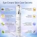 Anti-Aging Eye Cream with Caffeine & Peptide Complex | Moisturizing Serum for Dark Circles & Puffiness - Lavender Scent 20ml - Buy Online on GoSupps.com