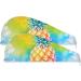 Rainbow Pineapple Hair Towel 2 Pack - Super Absorbent Quick Drying Hair Turbans for Women & Girls - Buy Online on GoSupps.com