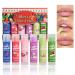 JEATHA 6 Piece Christmas Lip Balm Collection Fruity Scented Hydrating Lip Care Holiday Gift Multicolor One Size One Size Multicolor - Buy Online on GoSupps.com
