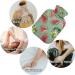 NAANLE Transparent Hot Water Bottle - Watercolor Red Watermelon Design | 1L Bed Warmer for Pain Relief & Heat Therapy - Buy Online on GoSupps.com