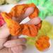 Yolev 12-Pack Neon Velvet Hair Scrunchies | Premium Elastic Bands for Women & Girls - Buy Online on GoSupps.com