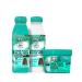 Garnier Garnier Fructis Shampoo + Conditioner + Mask Pack for normal to dry hair with moisturizing cleansing Aloe Vera.
