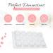 15-Cavity Bubble Candle Silicone Mold with Wick Roll - Perfect for Candle and Soap Making - Buy Online on GoSupps.com