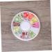 Housoutil Manicure Tool 12 Nail Beauty Accessories Nail Art Decor Diy Decoration for Nail Polymer Clay Slices for Nail Manicure Nail Protector - Buy Online on GoSupps.com