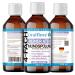 3x Highly effective mouthwash 500ml with chlorine dioxide CDL - fresh breath 24h - mouthwash
