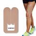 Sports Kinesiology Tape 10 Pcs Breathable Water Resistant Pre-Cut Sports Tape for Knee Patella and Meniscus SP156