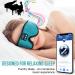MUSICOZY Bluetooth Sleep Headphones: Wireless Sports Headband with Sleep Mask. IPX6 Waterproof for Side Sleepers. Ideal for Workout, Running, Insomnia, Travel, Yoga, Office. Pack of 2 - Buy Online on GoSupps.com