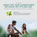 Buy Ayurvedic Conditioner & Styling Gel - All Natural Sulfate-Free Vegan Hair Treatment for Men & Women - Rinse-Off/Leave In - Buy Online on GoSupps.com
