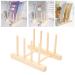 Nail Sample Display Stand Wooden Nail Display Stand 3 Grid Style Artwork Rack for Nail Printing Samples Elegant Board Easel Adds Elegance to Any Space