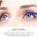 Mascara volumizant | Mascara longue dur e | Volumisant allongeant l che imperm able maquillage pour mariage f te sortie de nuit Halloween bal double t te bleu - Buy Online on GoSupps.com